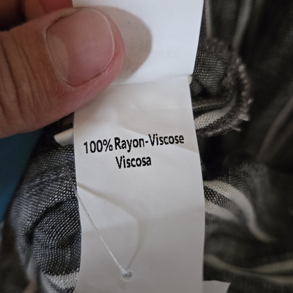 NWT Cupshe Blue Striped Cover Up Size XL But Fits Like a Medium - Picture 8 of 9